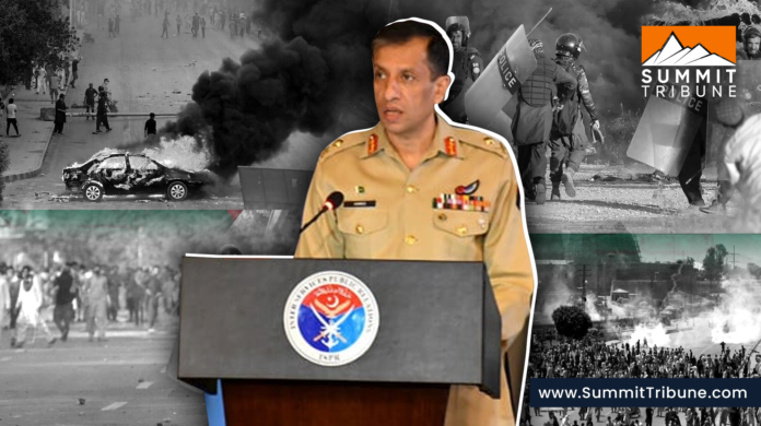 Army's Stance on May 9 Riots Remains Unchanged DG ISPR Army's Stance on May 9 Riots Remains Unchanged DG ISPR