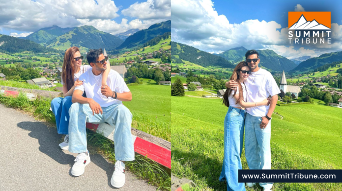 Sana Javed and Shoaib Malik Spotted Together Enjoying Scenic Views in Switzerland