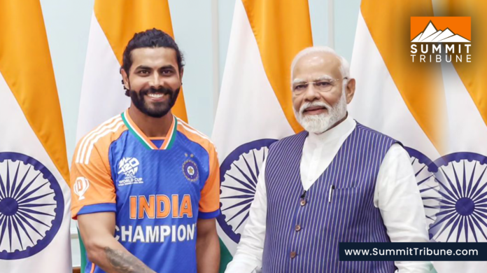 Indian Cricketer Ravindra Jadeja Enters Politics, Joins BJP Indian Cricketer Ravindra Jadeja Enters Politics, Joins BJP