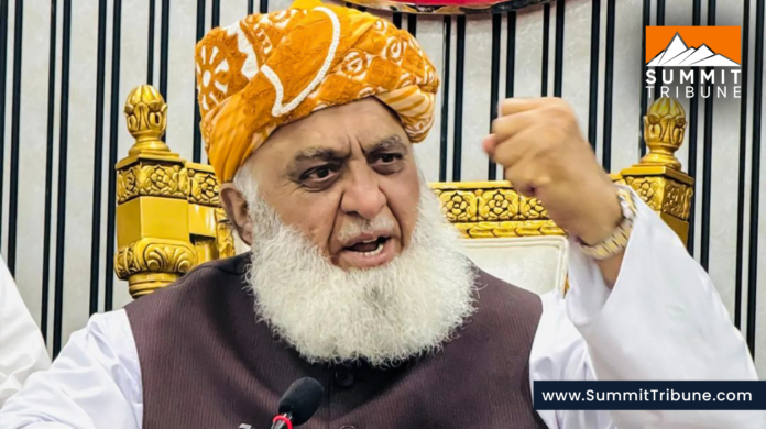 JUIF Chief Maulana Fazlur Rehman rejects constitutional package after meeting with PTI Top Brass