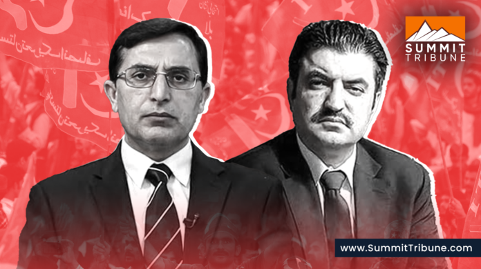 Police arrested PTI leaders Barrister Gohar and Sher Afzal Marwat for Violating Law in Public gathering